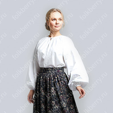 Блуза Мария, хлопок- фото 1