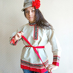 Косоворотки женские