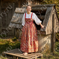 Русь сарафанная. Рязань, хлопок